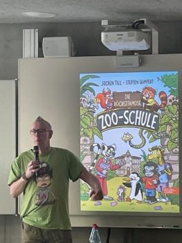 Autorenlesung an der Mühlbergschule mit Jochen Till