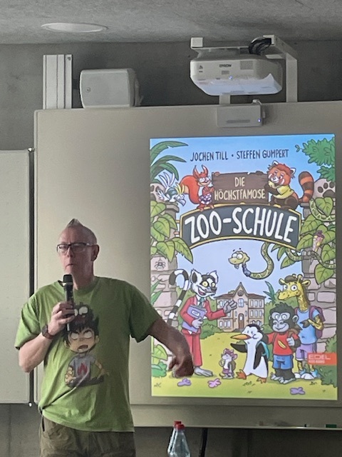 Autorenlesung an der Mühlbergschule mit Jochen Till